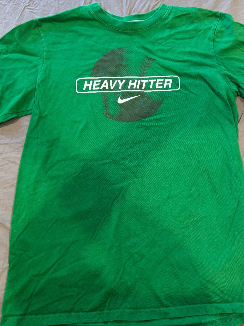 Nike green T shirt boys XL